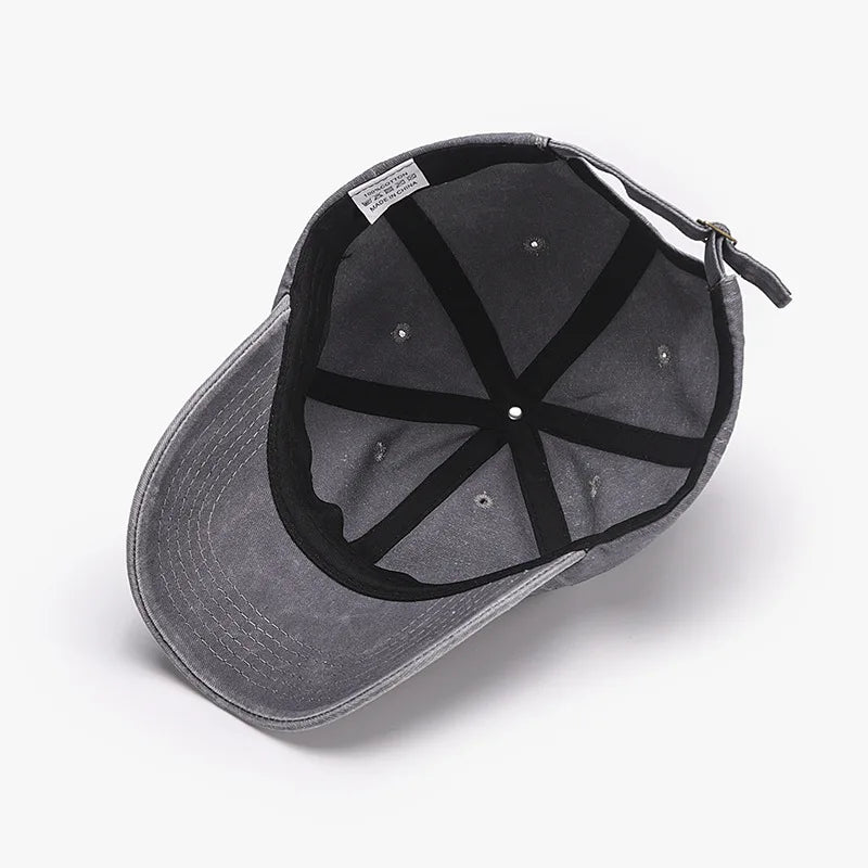 Cappellini da baseball uomo donna in morbido cotone lavato, regolabili, cappelli parasole dad cap per ragazzi e ragazze, design ricamato Grim Reaper Japan
