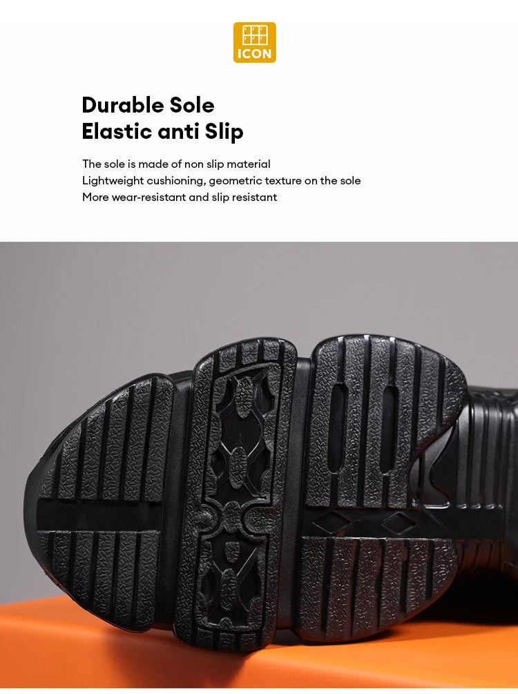 Men's Cushion Sports Shoes Lightweight Breathable Running Shoes Gym Workout Training Walking Comfortable Shock Absorption