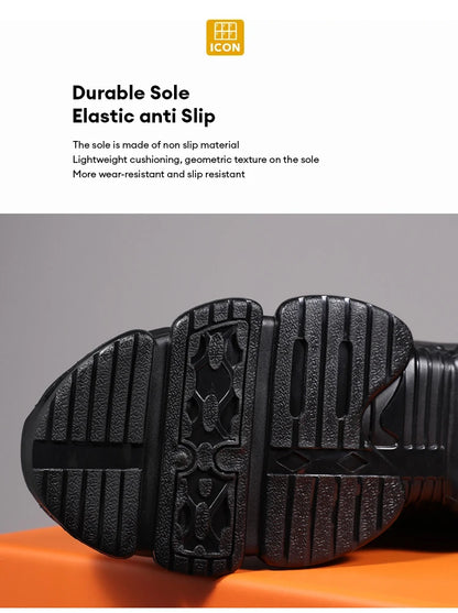 Men's Cushion Sports Shoes Lightweight Breathable Running Shoes Gym Workout Training Walking Comfortable Shock Absorption