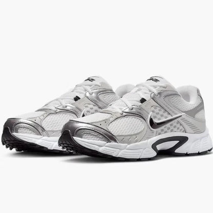 Nike V5 Rnr Comfortable, Soft, Non-Slip, Wear-Resistant, Low-Top Casual Running Shoes for Men, White and Silver HJ5228-104