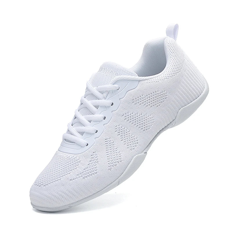 Marwoo Sneakers bianche da cheerleading per ragazze - Scarpe sportive leggere da allenamento, camminata e tennis per bambine e donne - 2316