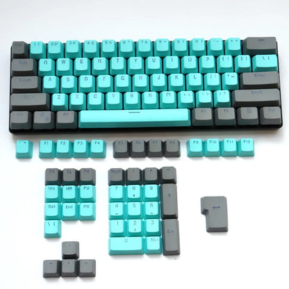106 Keys Grey Red Keycaps PBT Specials Keycap Backlit Two-Color Key Caps For MX Switch 61/87/104 Mechanical Keyboard