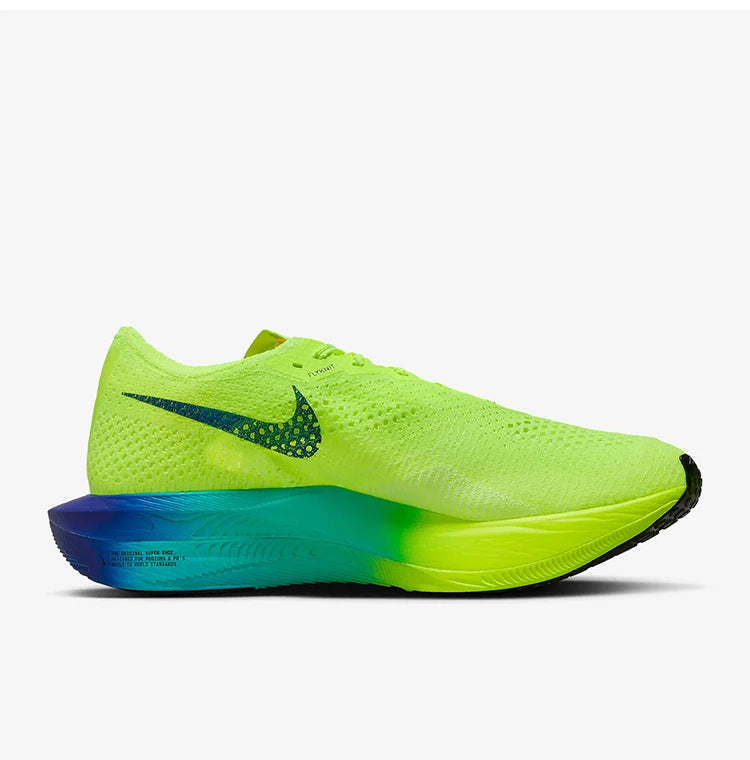 Uradni originalni moški tekaški čevlji Nike VAPORFLY 3 za tek po cesti, ki omogočajo dihanje, DV4129-700