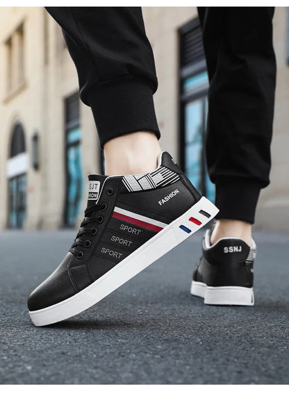 Moški čevlji za rolkanje 48 Casual visoki čevlji za hojo športni čevlji dihalni čevlji za hip hop ulični čevlji Chaussure Homme