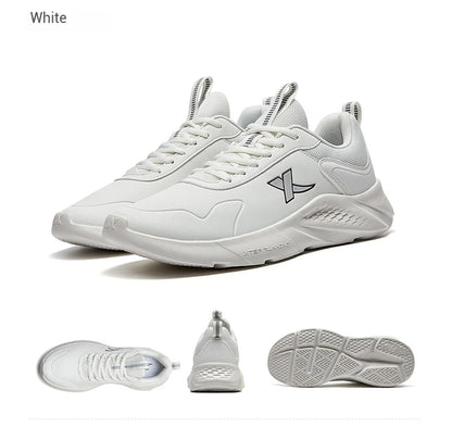 Xtep men's running shoes, lightweight surface training, comfortable breathable jogging stability outdoor shoes, model 879419110032