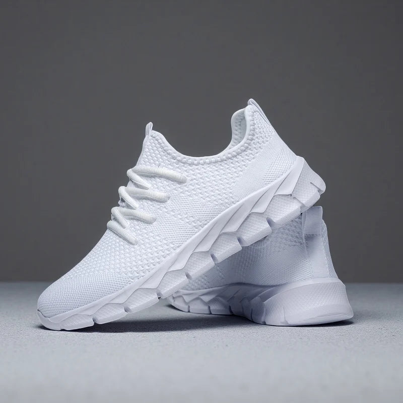Sneakers da uomo in rete, scarpe da donna leggere, scarpe casual basse, scarpe da corsa da uomo, scarpe sportive, scarpe da tennis morbide e traspiranti, sneakers da uomo