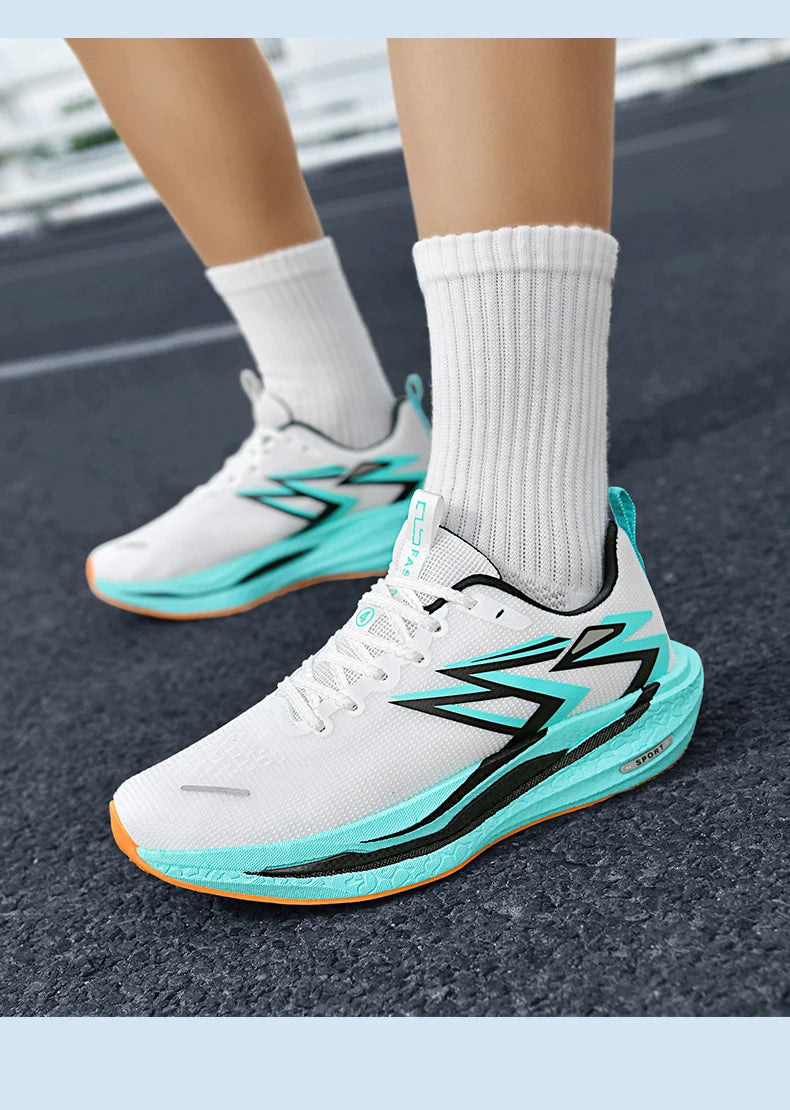 2026 New Men's Sports Running Shoes, Marathon-Ready, Breathable, Lightweight, Comfortable Women's Athletic Sneakers, Jogging Tennis Air Cushion