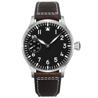 Corgeut Luxury Sapphire Glass 42 Mm Dial St3600 Or St3601 Hand-Wound Movement 316L Steel Case Men's Watch 30 M Water Resistant