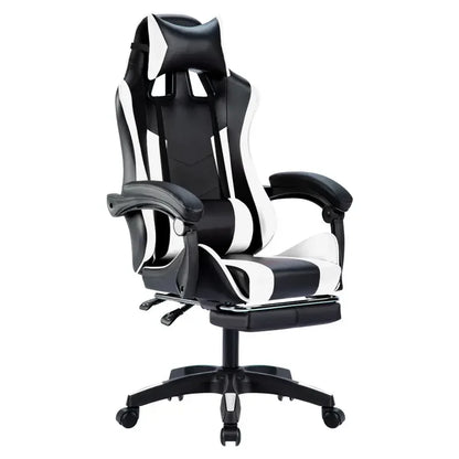 Drehbare Gaming-Rennstühle ab Werk für Gamer mit Fußstütze