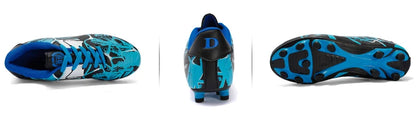 Chaussures de football pour hommes et enfants, crampons, ultra-légères, antidérapantes, pour terrain gazonné, chaussures de football professionnelles pour adultes, chaussures d'entraînement pour garçons, livraison direc