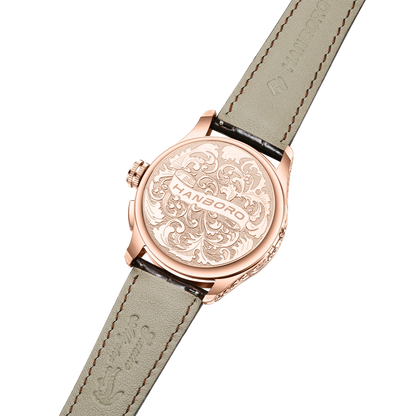 HANBORO hourly clock series men's fully automatic mechanical watch 5379