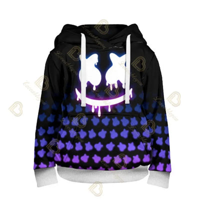 Children's Clothing Fortnite Cosplay Hoodie Sweatshirt, Battle Ikonik Man Sleeve Costume, Christmas Pullover Stress Shirt Clothes