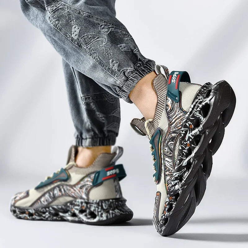 Miesten kengät, sneakerit, miesten rennot vapaa-ajan kengät, luksuskengät, hengittävät muotikengät, loaferit ja juoksukengät miehille