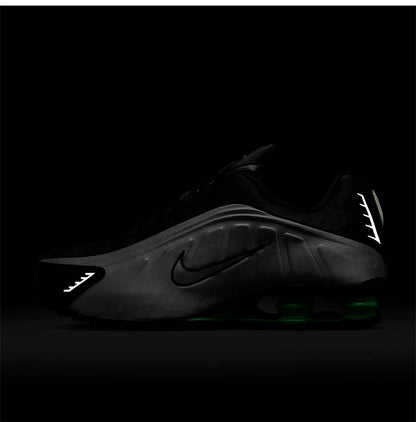 Nike Authentic Shox R4 Herren-Laufschuhe aus strapazierfähigem Mesh mit Stoßdämpfung HQ1988-006