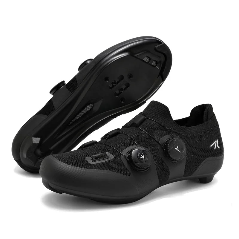 Professional Men's Cycling MTB Shoes Route Cleats Speed Road Bike Sneakers Racing Women Flat Bicycle Mountain SPD Biking Footwear