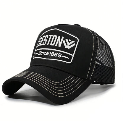 Branded Hats for Men, Suitable for Spring and Summer, Baseball Caps for Large Head Sizes, Make You Look Younger, Make Your Face Look Smaller, Sun Protection Caps