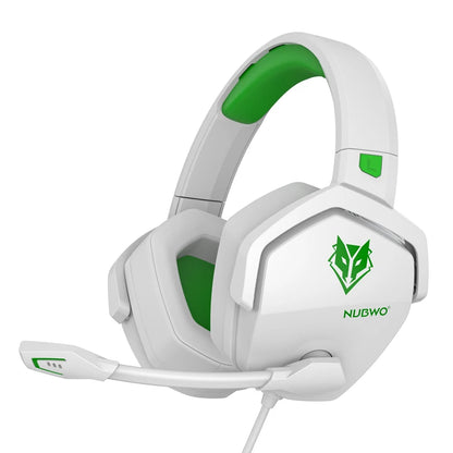 Casque de jeu NUBWO N16, design stéréo confortable, micro à réduction de bruit pour PS5, PS4, Xbox One, Switch, PC, ordinateur portable et Mac