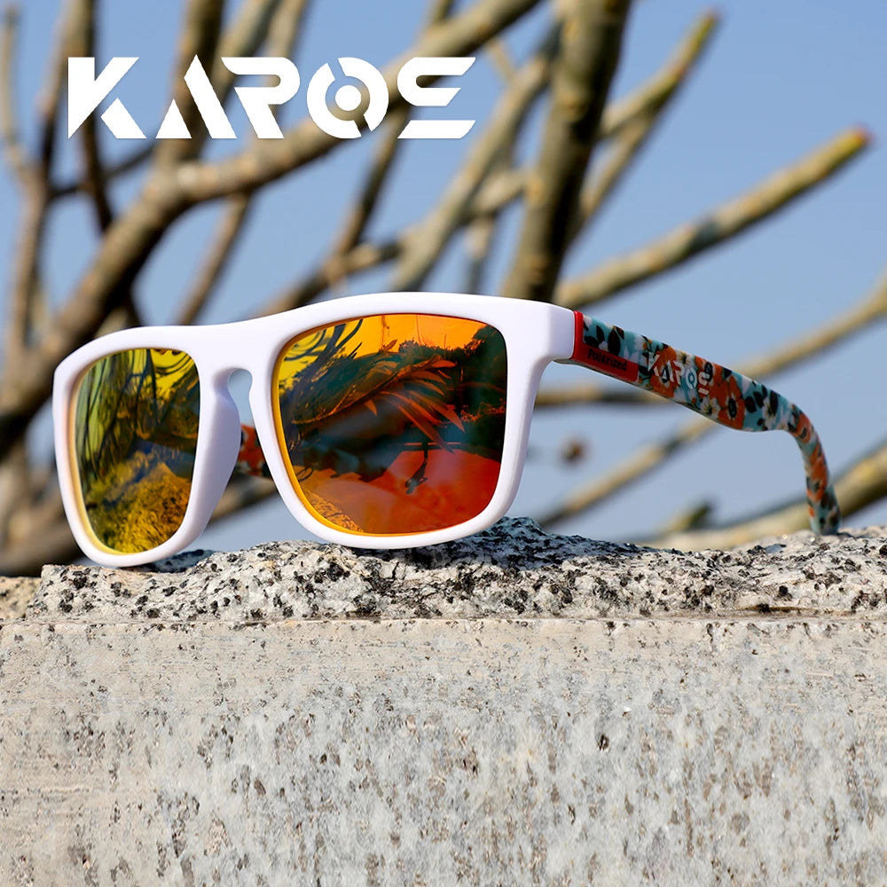 KAROS Polarized Sunglasses Unisex Car Driver Anti-Glare Goggles Outdoor for travel fishing beach UV400 eyeglasses