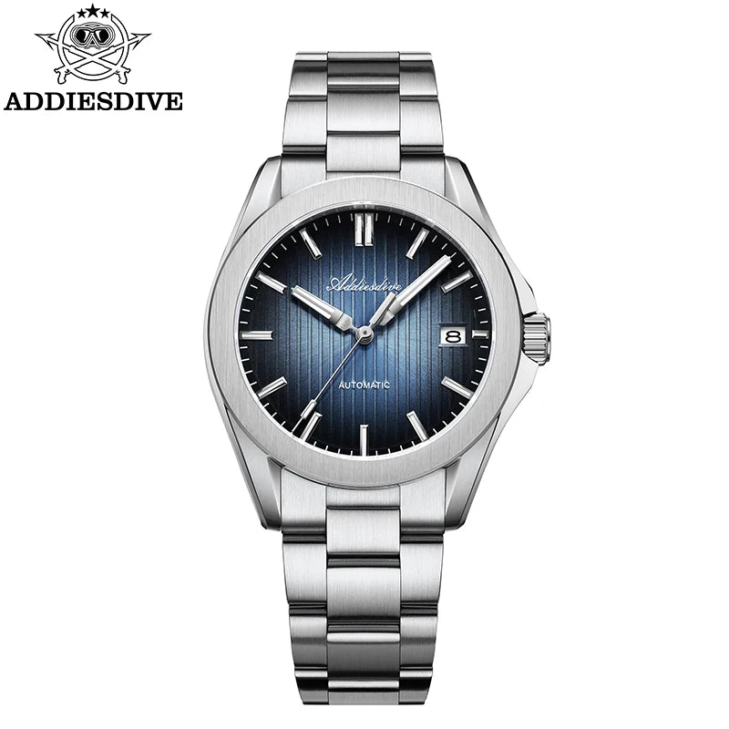 ADDIESDIVE Luxury Men's Automatic Watch Sapphire Glass Japan 8215 Mechanical Watch BGW9 Super Luminous Men Analog Watches AD2533