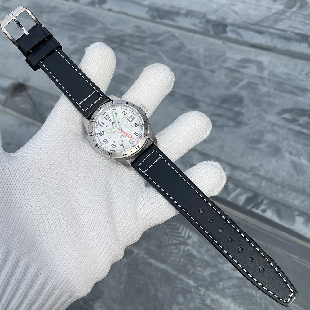 STEELFLIER Official SF792 GMT Mechanische Armbanduhr NH34 Uhrwerk Super BGW9 C3 Leuchtmasse 200M wasserdichte Luxus-Taucheruhr für Herren