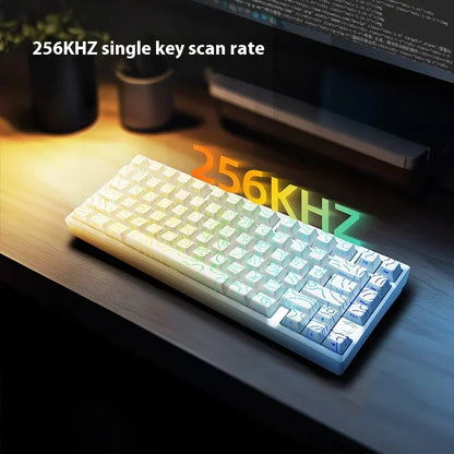 IROK MG75 Pro MG75 Max Aluminum Magnetic Gaming computer Mechanical Keyboard 75% Rapid Trigger 8K RGB Hotswap Gamer Keeyboard