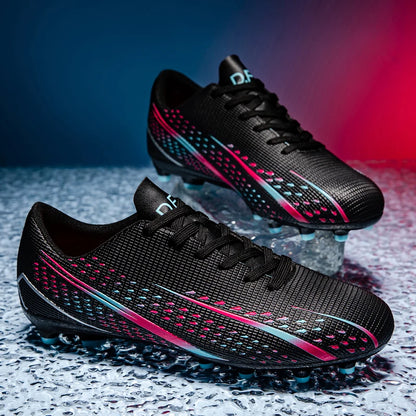Nouvelles chaussures de football pour hommes, crampons antidérapants, baskets d'entraînement pour adultes, chaussures de football de haute qualité, baskets unisexes pour garçons, livraison directe