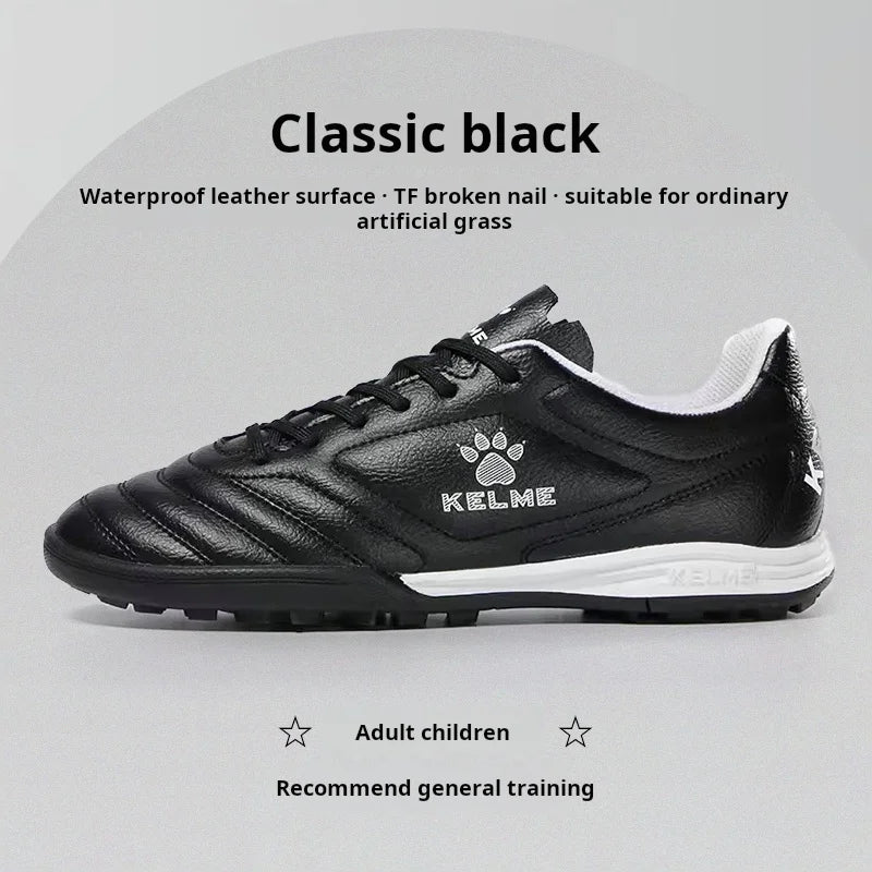 Kelme Tf Broken Nail Pantofi de fotbal pentru adulți și tineri Pantofi de fotbal antiderapanti pentru gazon artificial Pantofi de fotbal pentru jocul de cinci contra cinci Pantofi de fotbal sportivi