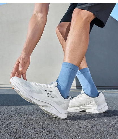 XTEP Running Shoes Men's 2025 Summer Mesh Breathable Comfortable Wear-Resistant Sports Shoes, Commuting Casual Shoes 875319110025
