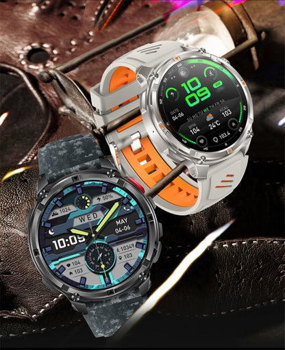 New Original 1100mAh Battery Men Smart Watch Outdoor GPS 10ATM Waterproof Bluetooth Call Sport Smartwatch For Android IOS Phones