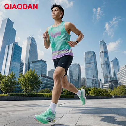 QIAODAN Feiying PB6.0 hardloopschoenen met koolstofplaat voor heren, professionele marathon-wedstrijdschoenen, lichtgewicht sportschoenen QDB023263299