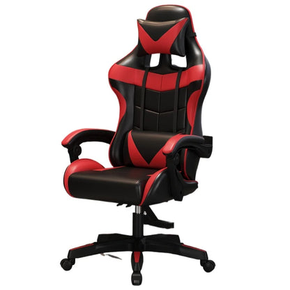 Ergonomic Gaming Chair for Home Office with Footrest, Reclining Computer Chair, Adjustable Swivel Gaming Chair with Lumbar Support for Streamers