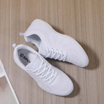 Marwoo Sneakers bianche da cheerleading per ragazze - Scarpe sportive leggere da allenamento, camminata e tennis per bambine e donne - 2316