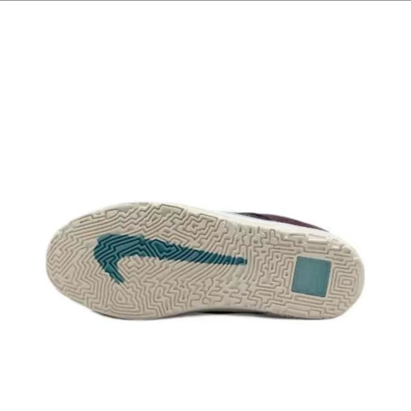 Nike's New Sb Series Women's Skate Shoes with Strong Grip, Lightweight, Durable, Comfortable Mesh Material, Suitable for Daily Commuting, Low-Top Flat Shoes, Sb Day One Unique Color-Blocking, Eye-Catching, Versatile Casual Sn