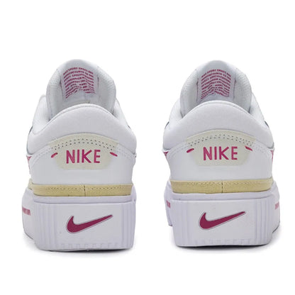 Nike Court Legacy Lift, diseño de suela elevada: antideslizante, amortiguación cómoda, zapatillas clásicas y duraderas DM7590-112