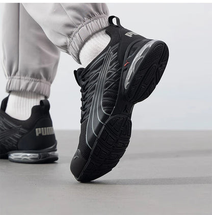 Chaussures de course Puma Authentic Voltaic unisexes, légères, à semelle à coussin d'air, basses, respirantes, 379601-01