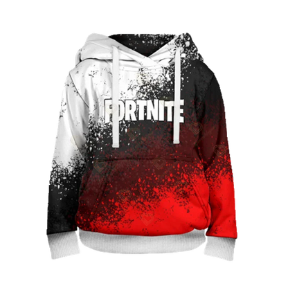 Fortnite Kids Sweatshirt Victory Royale 3D Printed Hoodies for Men, Women, and Children, Game Hooded Streetwear Pullover, Perfect Birthday Gift