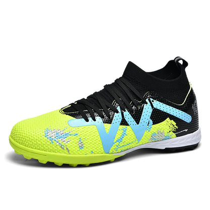 Botte de Football en salle, crampons de Futsal professionnels pour hommes, chaussures de Football pour adultes, durables, confortables, antidérapantes, baskets d'entraînement pour adolescents