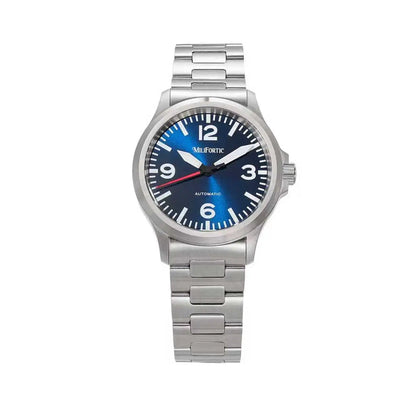 Milifortic M096 Men's Pilot Watch Large Arabic Numerals Military Style NH38 Auto Watch BGW9 Luminous 100M Waterproof Field Watch