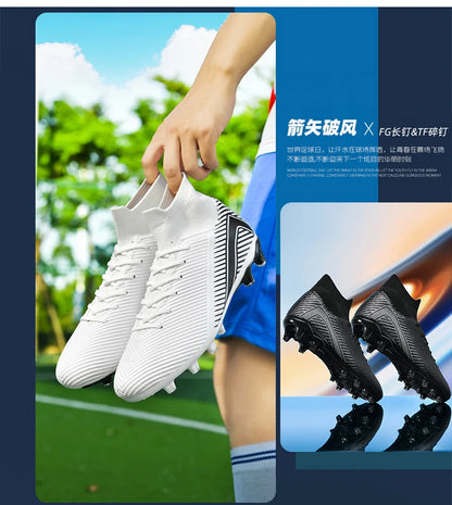 Moški profesionalni nogometni čevlji, protizdrsni nogometni čevlji, unisex, dihalni, za futsal, športni, novi čevlji s špicami, neposredna dostava, ultralahki