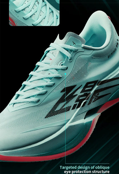 QIAODAN Feiying PB6.0 Marathon- en hardloopschoenen voor heren met koolstofplaat over de volledige zool, lichtgewicht sportschoenen QDB023261299