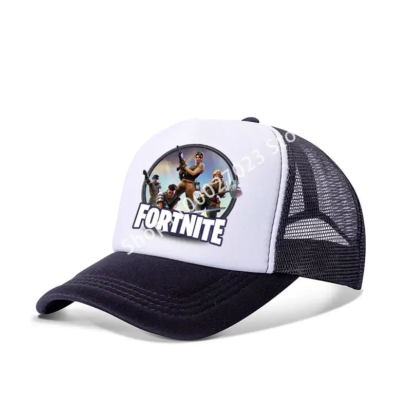 Fortnites Baseball Caps for Adult Boys Girls Cute Cartoon Summer Breathable Mesh Hat Anime Sunbonnet Headgear New Birthday Gifts