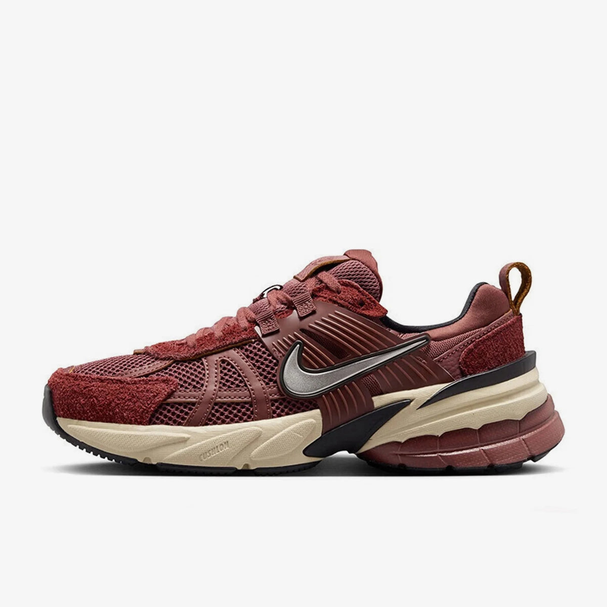 Nike Official Authentic W NIKE V2K RUN Retro-skor för kvinnor, slitstarka ”dad shoes” FN6703-201