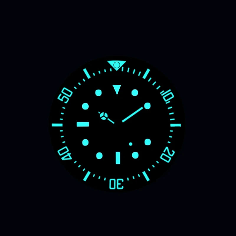 Cronos Automatic Diving Watch Stainless Steel 2000 Meters Water Resistance Professional Diver NH35 L6009M