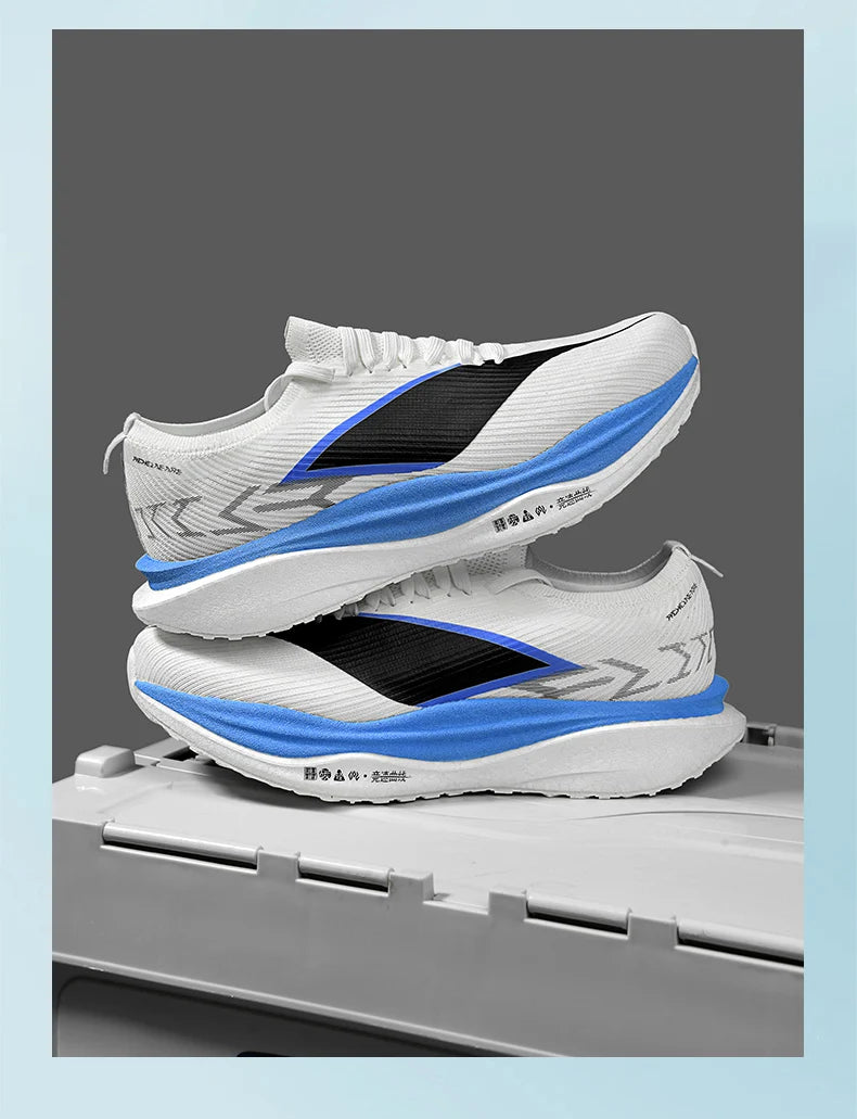 Speciality Marathon Men Running Shoes Carbon Board Sports Breathable Lightweight Women's Comfortable Athletic Nonskid Sneakers