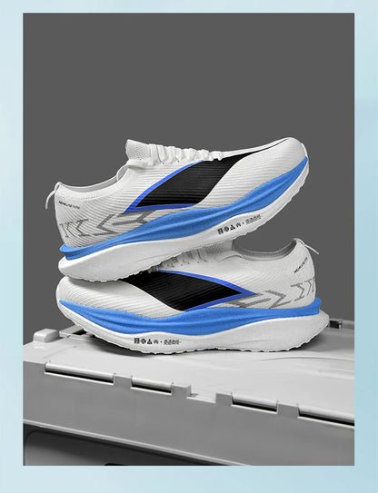 Speciality Marathon Men Running Shoes Carbon Board Sports Breathable Lightweight Women's Comfortable Athletic Nonskid Sneakers