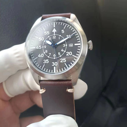 Swiss Aviator Pilot Automatic Watch Field Mechanical Timepieces Fliegeruhr Flieger Wristwatch Reloj Aviador Piloto Clock Uhr