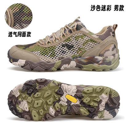 HUMTTO Scarpe da trekking da uomo traspiranti per sport all'aria aperta, scarpe da arrampicata, scarpe da caccia da donna, scarpe da trekking, sneakers, stivaletti, scarpe tattiche