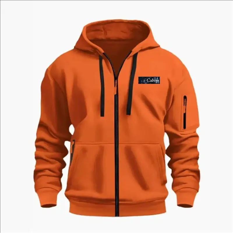 Men's Sweatshirts with Zipper Pockets Thin Solid Color Half Tracksuit Casual Outdoor Hooded Tracksuit Long Sleeves Jacket Coats, Produit gaming premium Fraquane, produits de luxe, nouvelle génération, équipement gamer