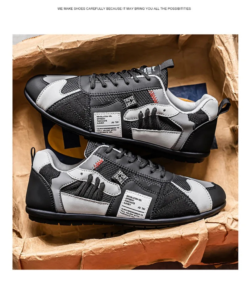 High-Quality Shoes for Men Summer New Mesh Breathable Youth Leisure Running Sneakers Walking Men Shoes Light Sneakers Zapatillas