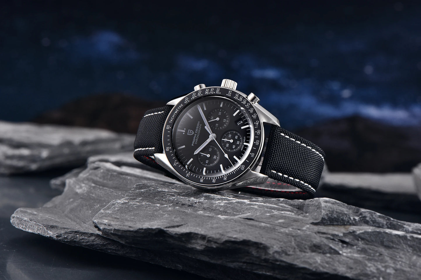 PAGANI DESIGN 2026 New CK2988 Moon Watches Retro Top Luxury Quartz Watch For Men Sapphire glass Speed Chronograph Wristwatch Men
